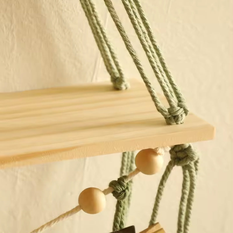 Estante Flotante Hoja Boho