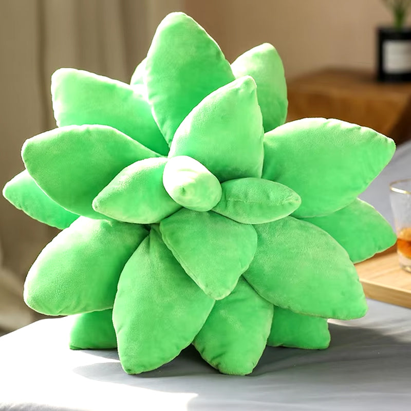 Cojín de Peluche Suculenta Realista