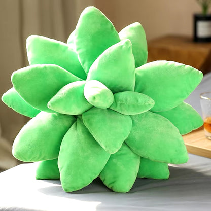 Cojín de Peluche Suculenta Realista