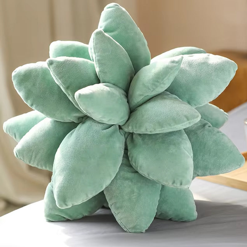 Cojín de Peluche Suculenta Realista