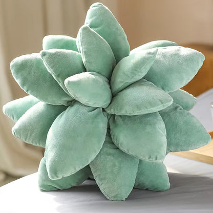 Cojín de Peluche Suculenta Realista