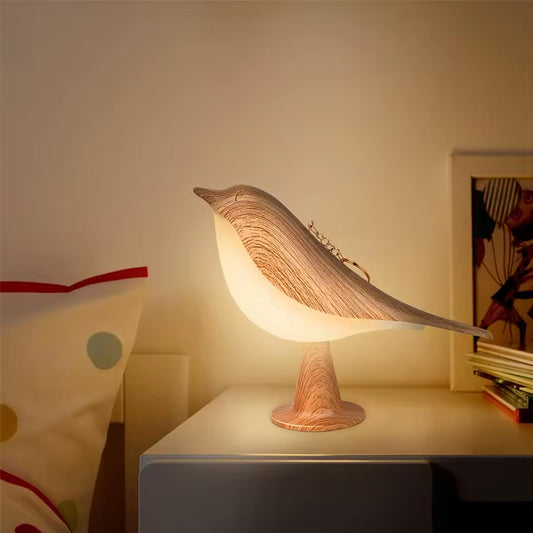 Adjustable LED bird lamp with touch control - wireless USB