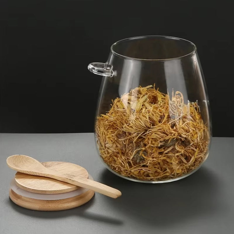 Airtight Glass Food Storage Jars