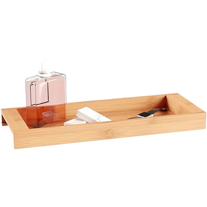 Bandeja Organizadora de Bambú para Baño