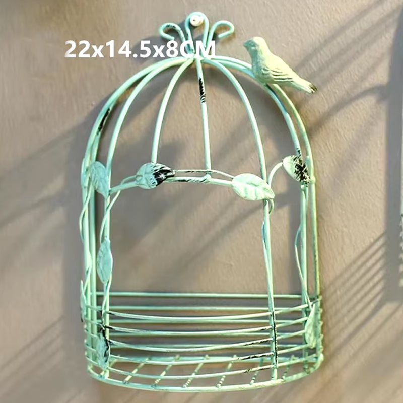 Bird Cage Wall Basket