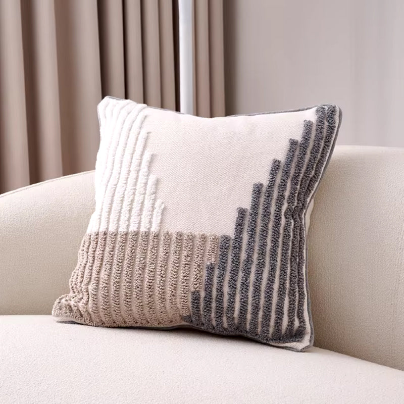 Fundas de almohada bohemias con borlas