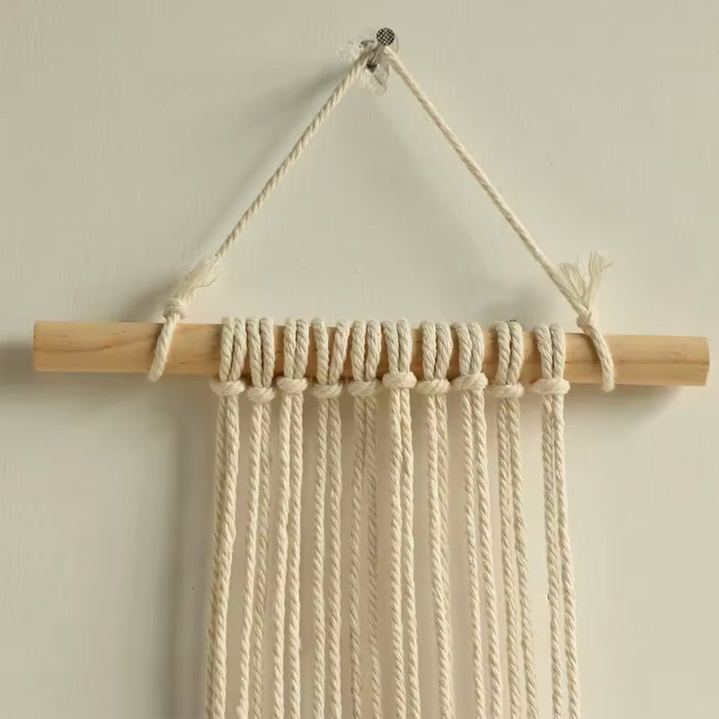 Tapiz de Macramé Redondo Boho