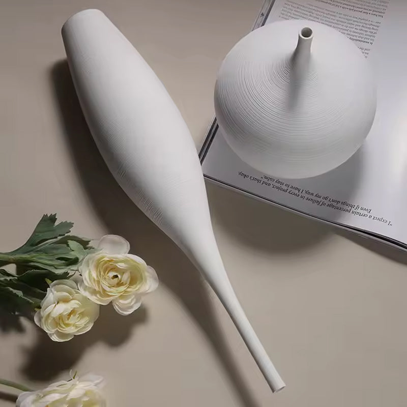Jarrón de Cerámica Nórdico Elegante