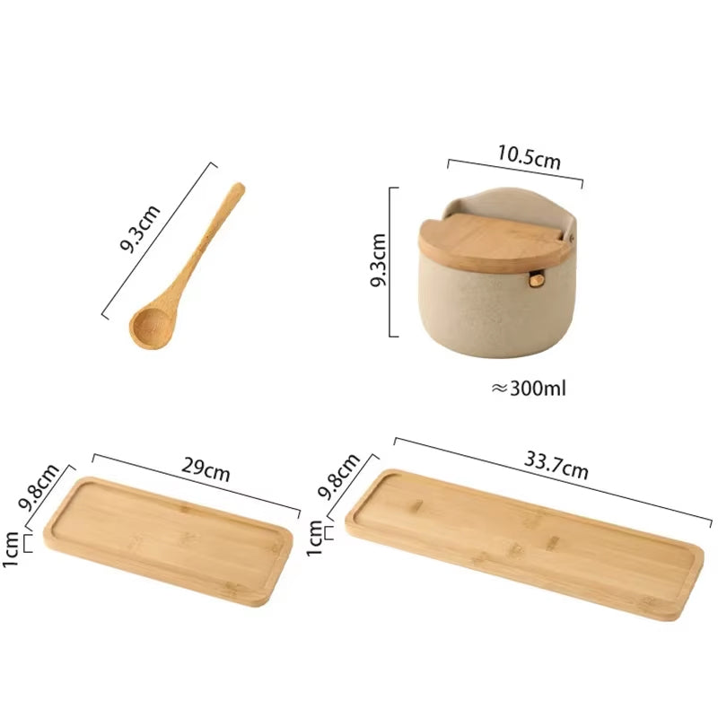 Japanese Ceramic Seasoning Jar