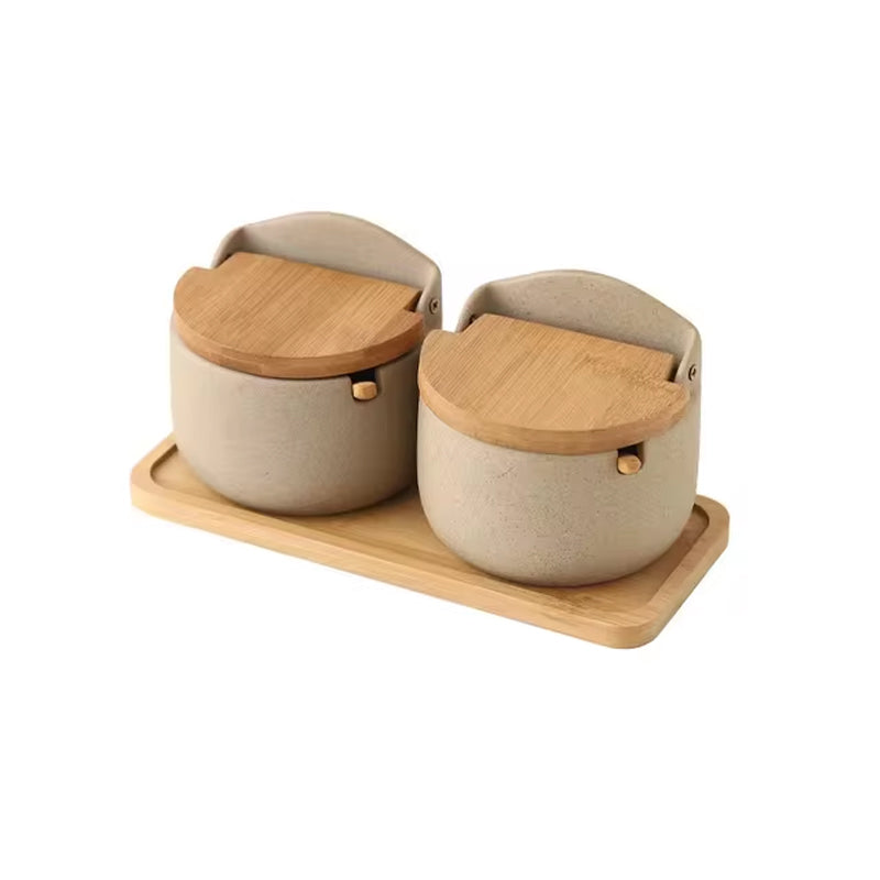 Japanese Ceramic Seasoning Jar
