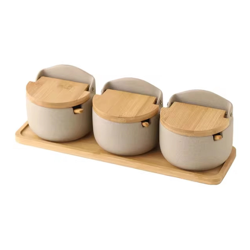 Japanese Ceramic Seasoning Jar