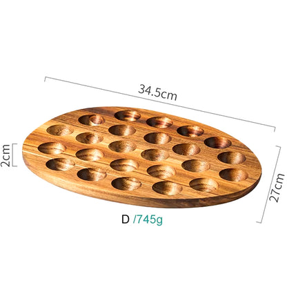 Caja de Madera Japonesa para Guardar Huevos