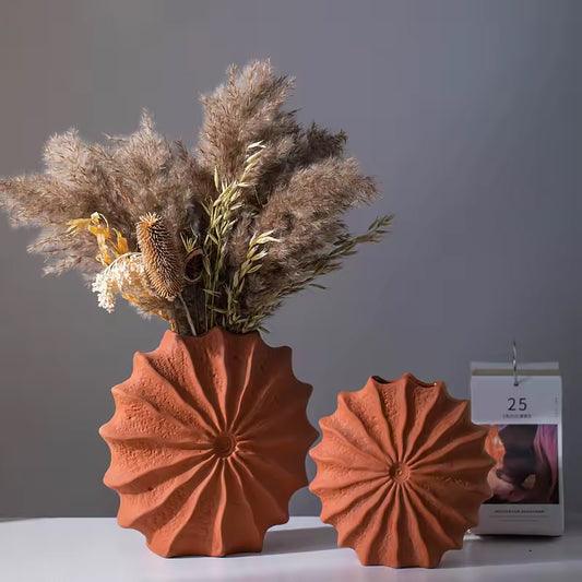 Luxe Nordic Ceramic Vases