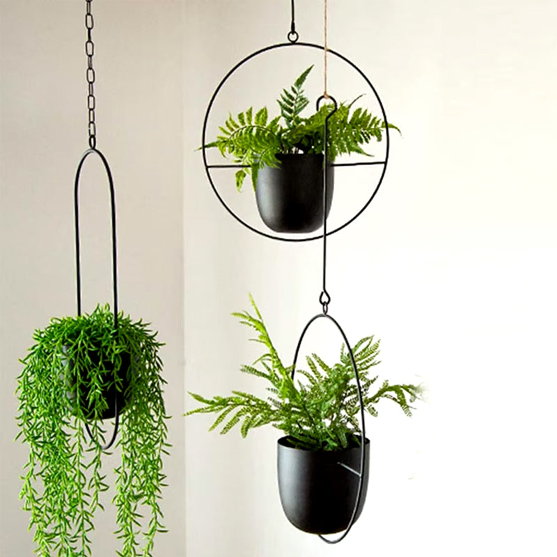 Cesta Nórdica Colgante para Flores