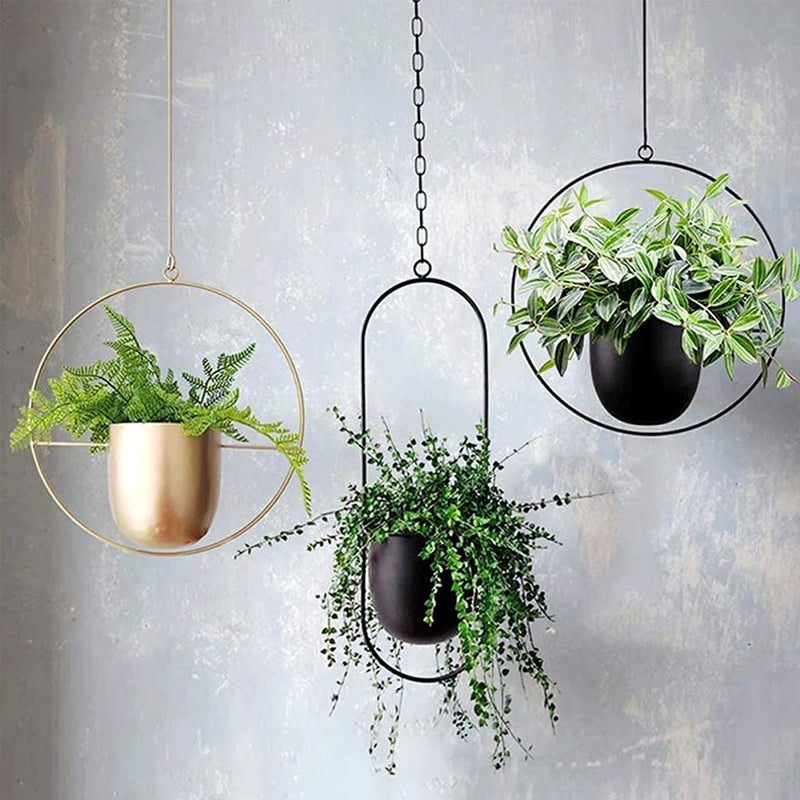 Cesta Nórdica Colgante para Flores