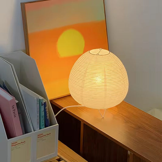 Nordic LED table lamp - Wabi Sabi style