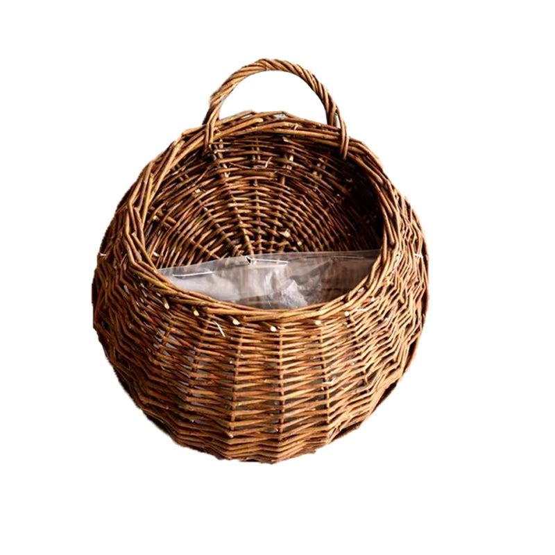 Cesta Jardinera de Pared de Ratán