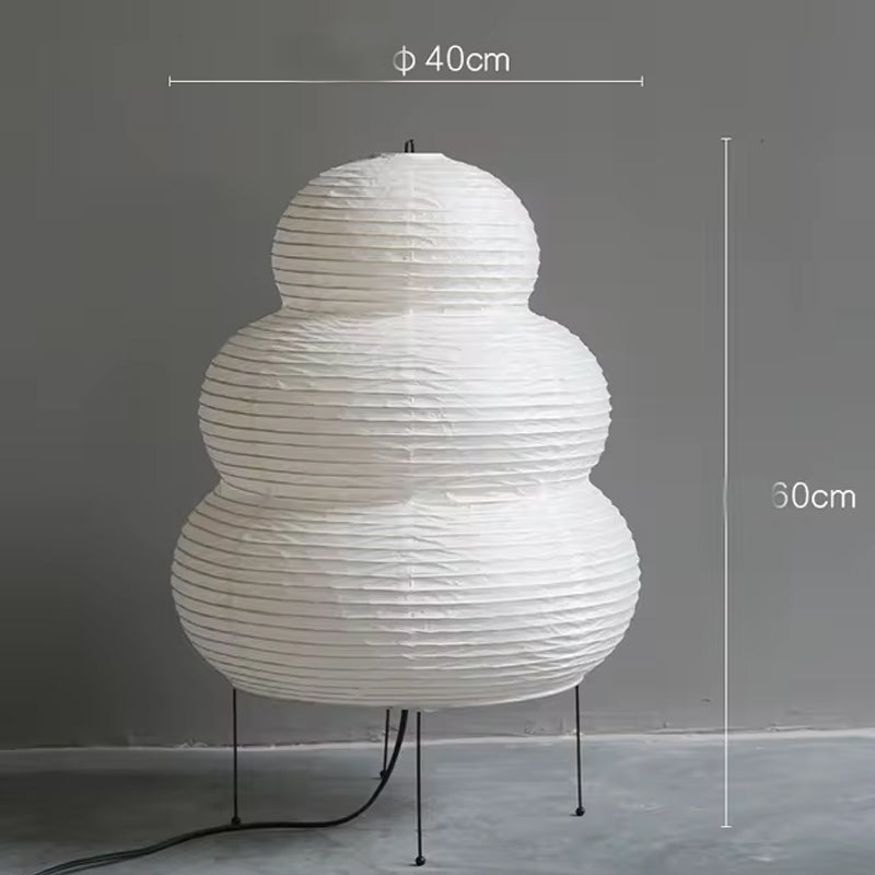 Lámpara de Pie Trípode Wabi-Sabi