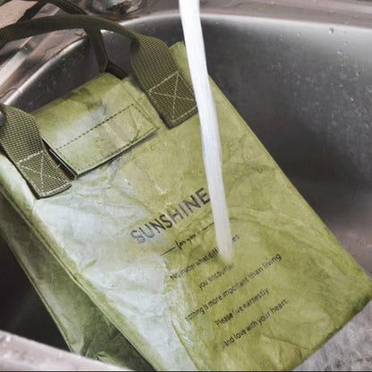 Bolsa de Papel Impermeable y Aislante para Almuerzo