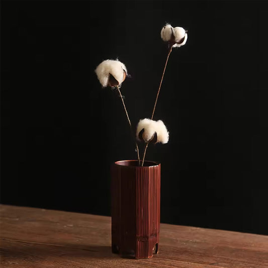 Zen Bamboo Bonsai Vase