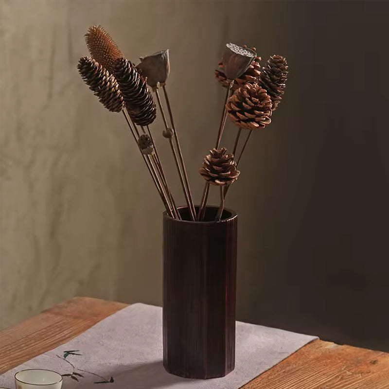 Zen Bamboo Bonsai Vase