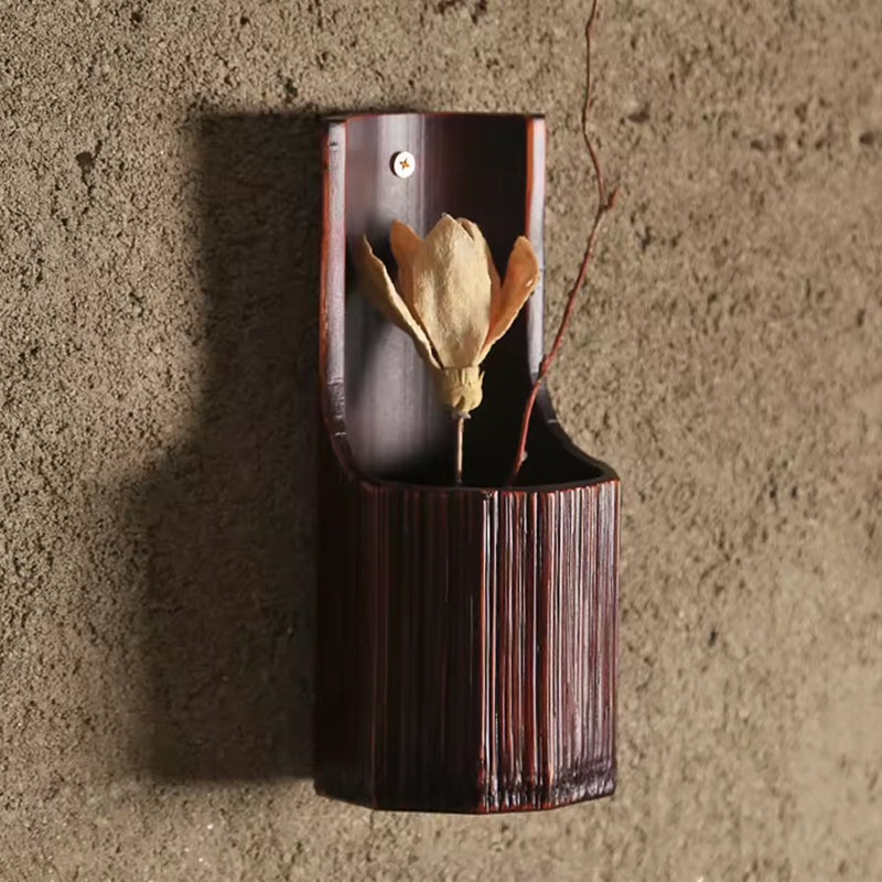 Zen Bamboo Bonsai Vase